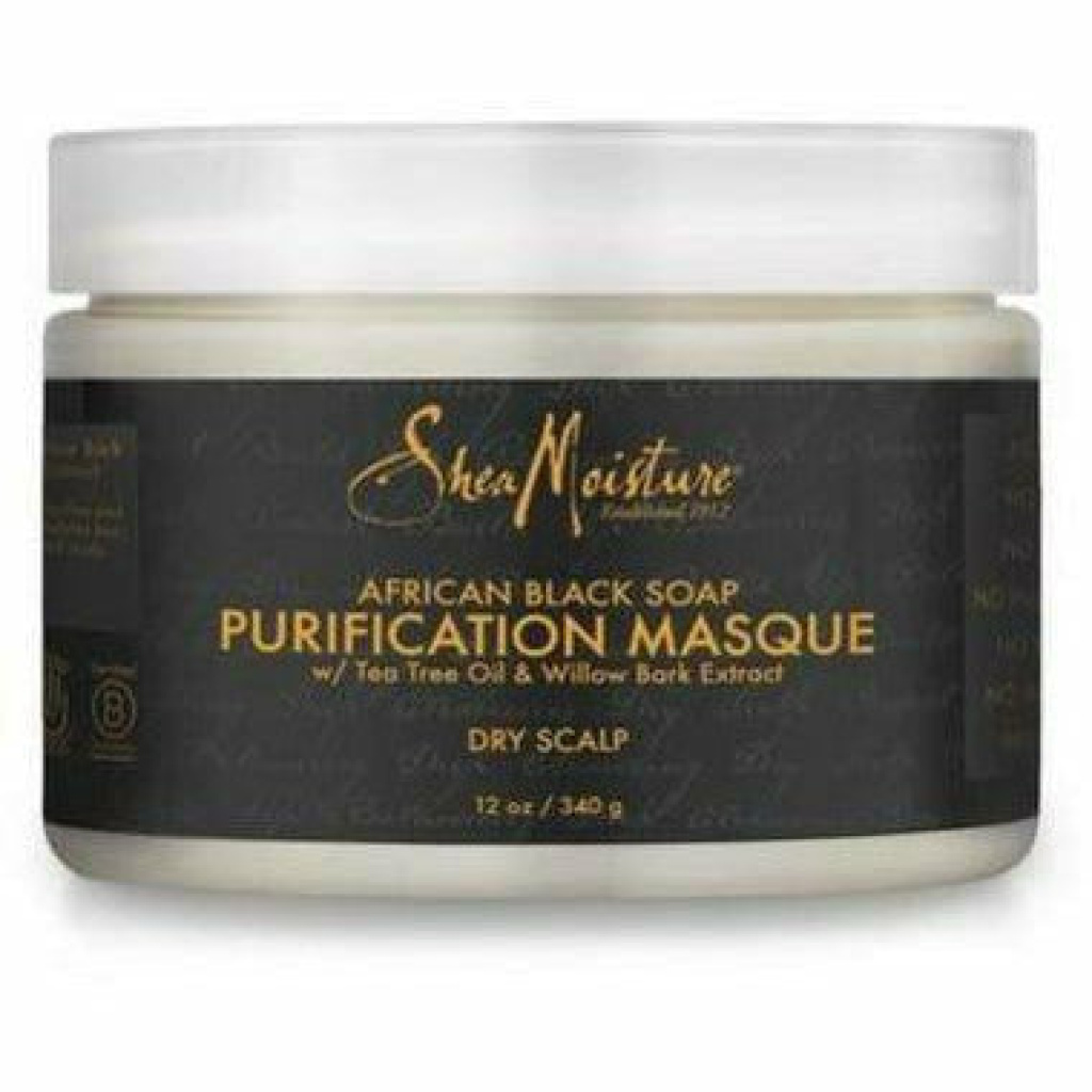 Shea Moisture: African Black Soap Purification Masque 12oz