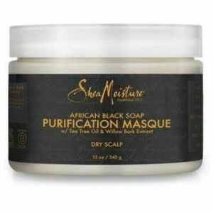 Shea Moisture: African Black Soap Purification Masque 12oz