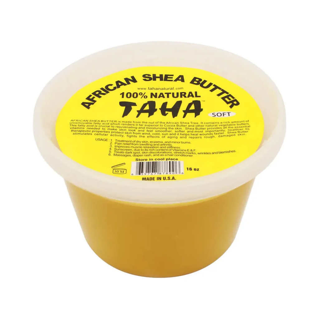 TAHA - 100% Shea Butter (16oz) Solid