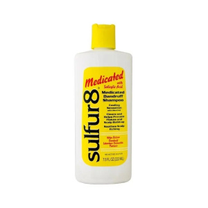 SULFUR 8 DANDRUFF SHAMPOO [MEDICATED] w/ SALICYCLIC ACID 7.5OZ