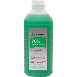 SWAN ALCOHOL 70 PERC ISOPROPY WITH GREEN