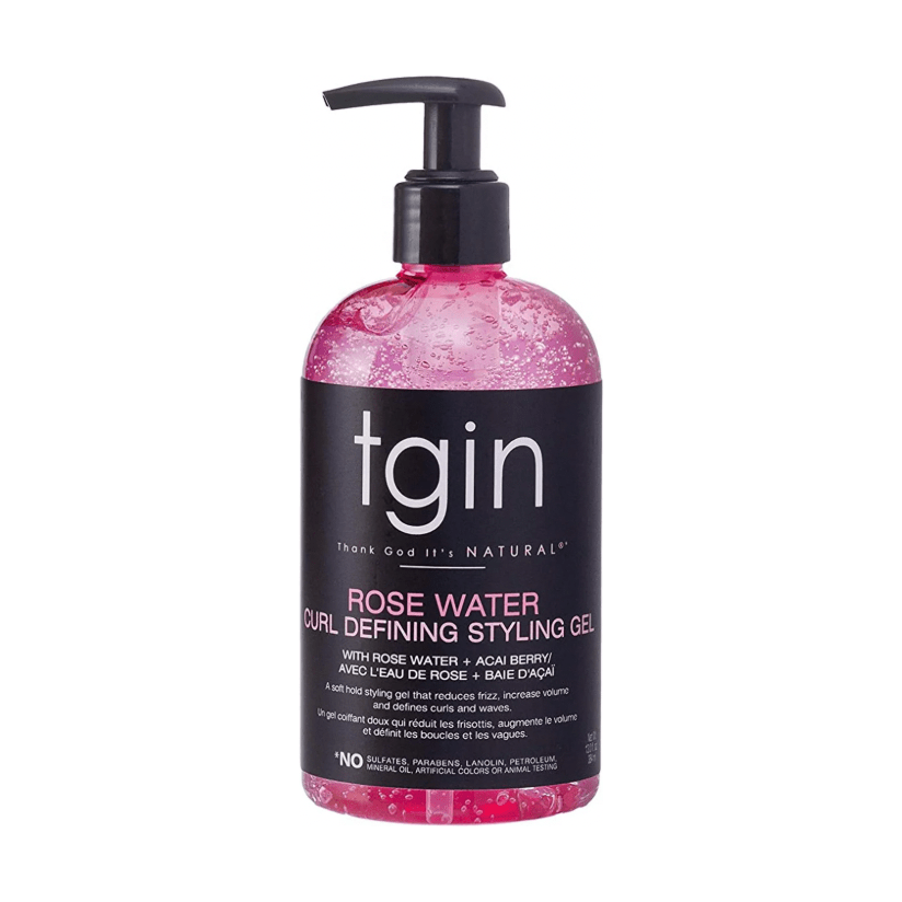 tgin-rose-water-defining-styling-gel-for-curly-coily-and-wavy-hair-reduce-frizz-light-hold-moisturizes-and-defines-curls-13-oz-661233