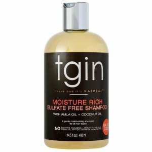 TGIN MOISTURE RICH SULFATE FREE SHAMPOO (13OZ) (6/CS)