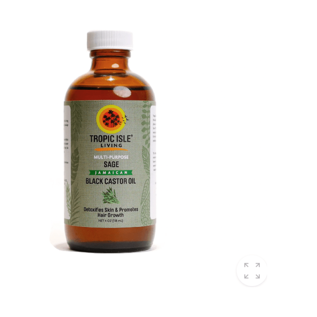 TROPIC ISLE Blk Castor Oil 4oz