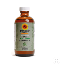TROPIC ISLE Blk Castor Oil 4oz