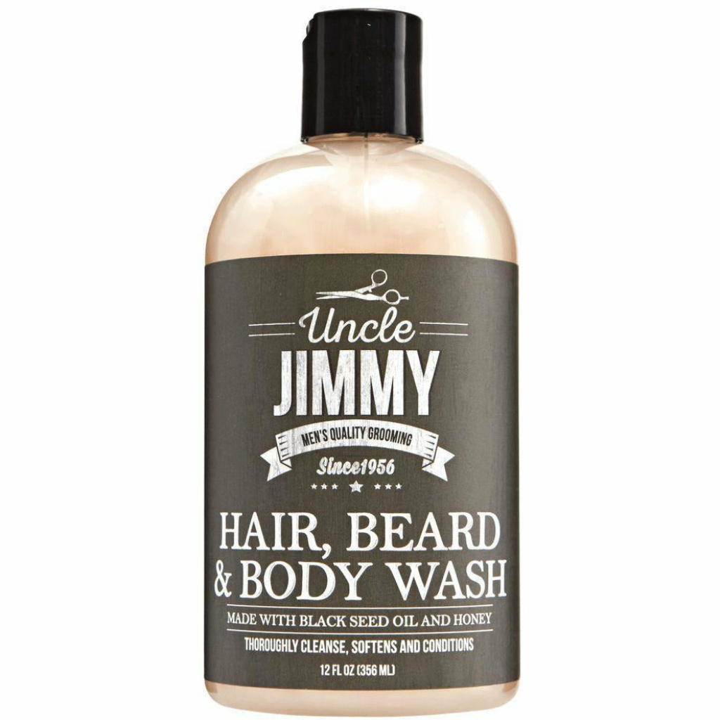 Uncle Jimmy: Hair, Beard & Body Wash 12oz