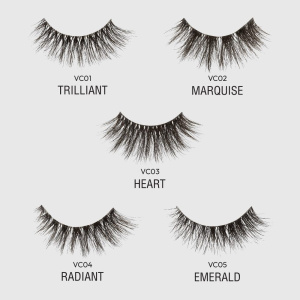 VLuxe By i•ENVY Crystal Glow Brilliant-Cut Strip Lashes