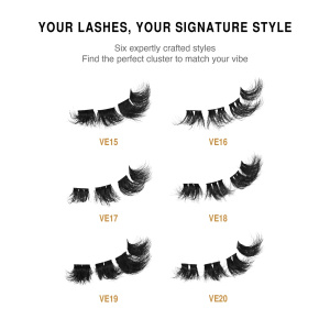 VLuxe Extended Core Luxe Faux Mink Lash Clusters
