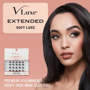VLuxe By i•ENVY Soft Luxe Faux Mink Lash Cluster – Seamless DIY Extensions
