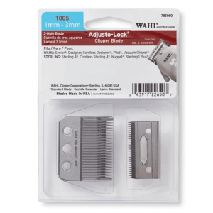 3-hole Adjusto-lock Clipper Blade Set