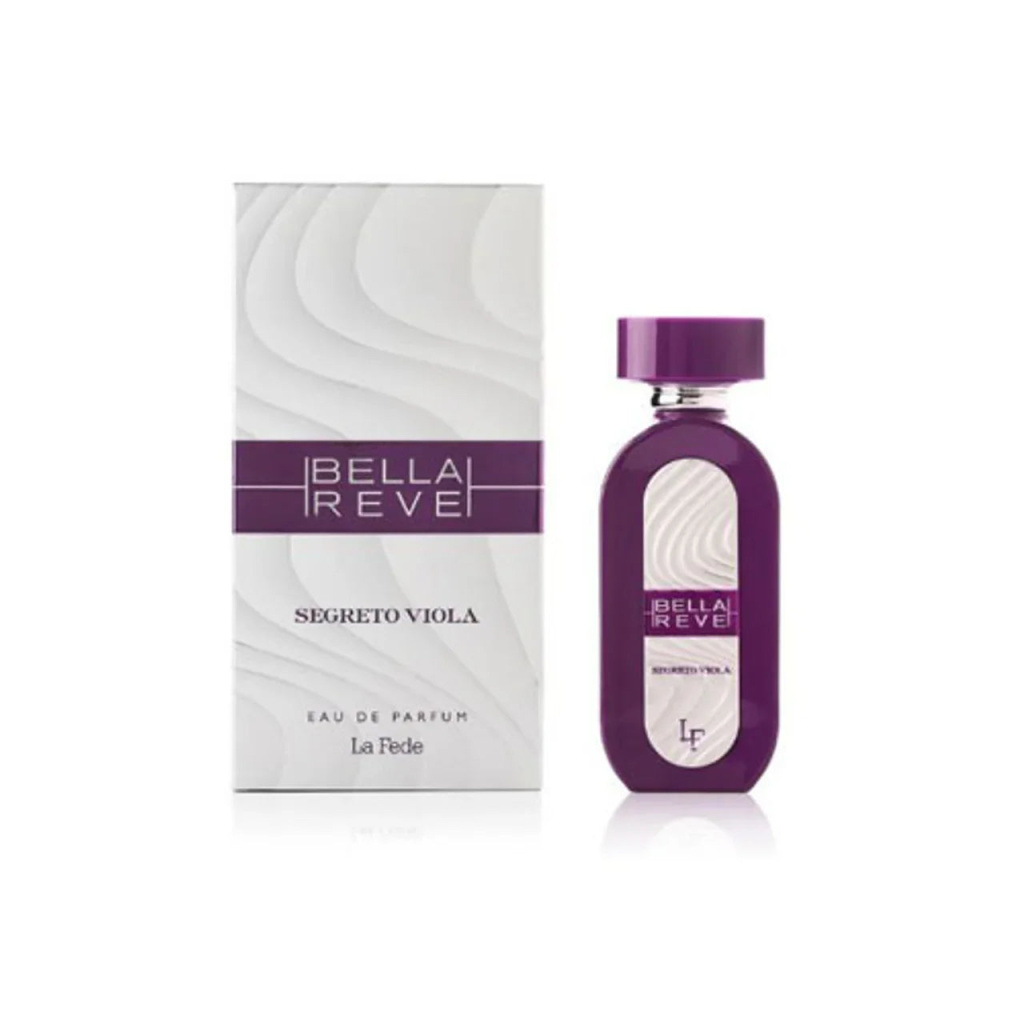 BELLA REVE SEGRETO VIOLA EAU DE PERFUME BY LA FEDE 100 ML - WOMEN'S PERFUME